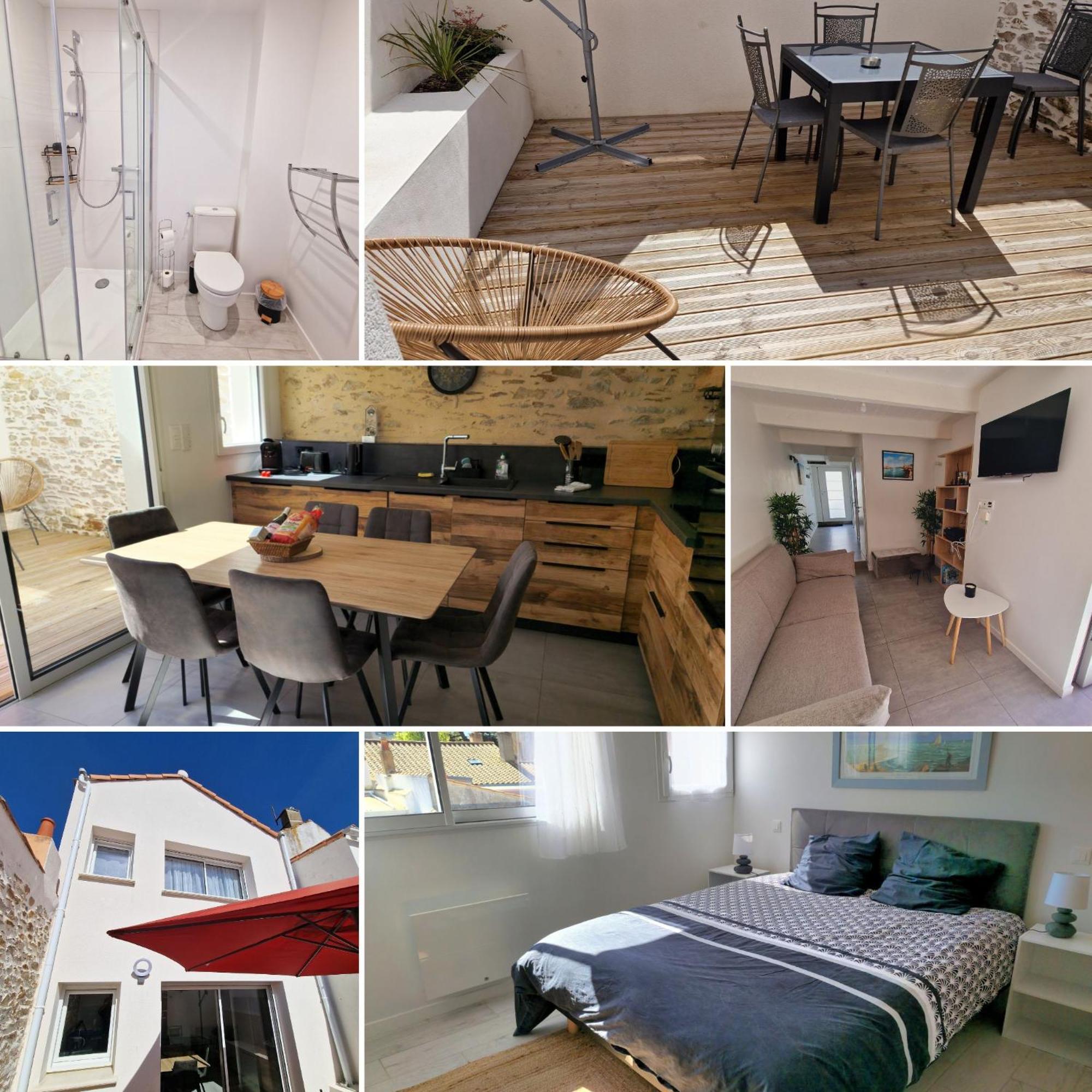 La Maison De Leo Les Sables-dʼOlonne Exteriör bild